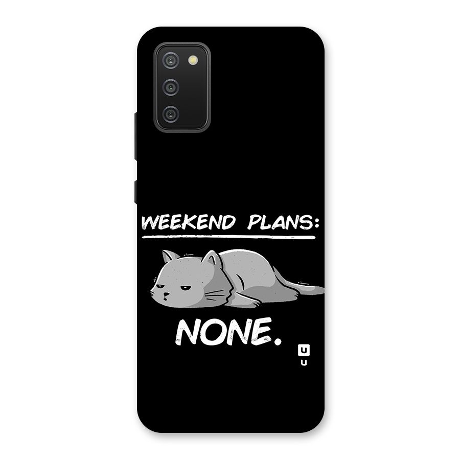 Weekend Plans None Back Case for Galaxy M02s