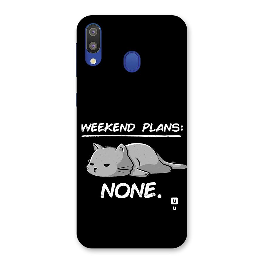 Weekend Plans None Back Case for Galaxy M20