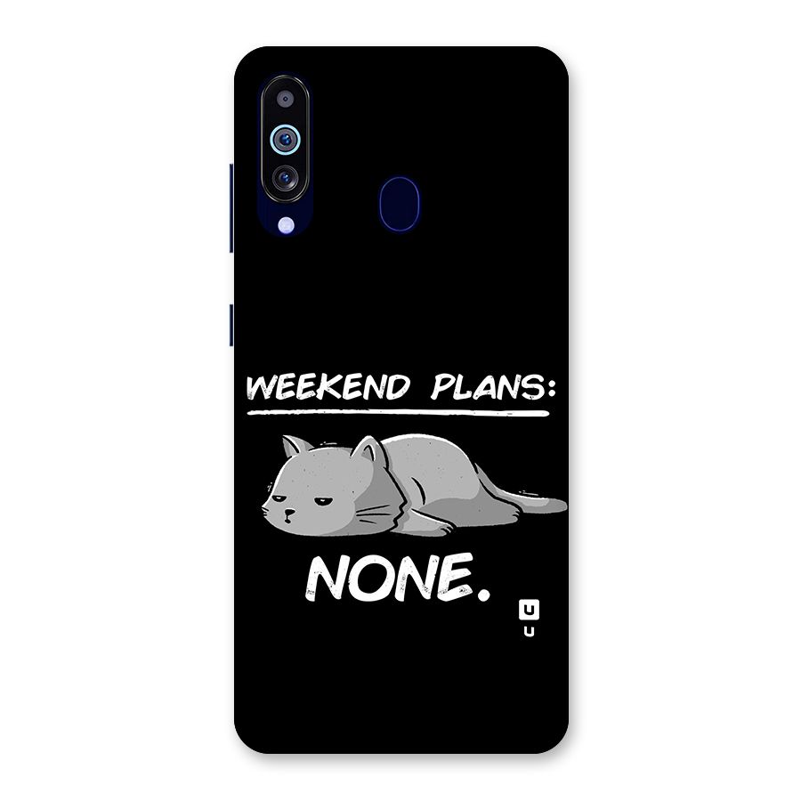Weekend Plans None Back Case for Galaxy M40