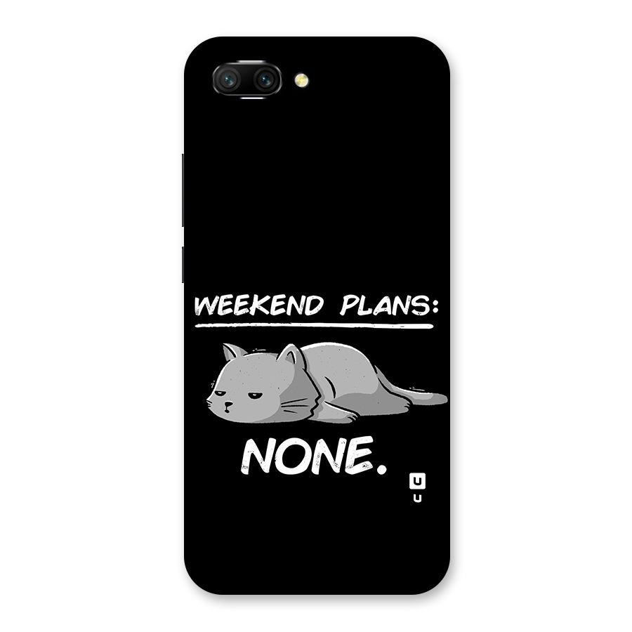 Weekend Plans None Back Case for Honor 10