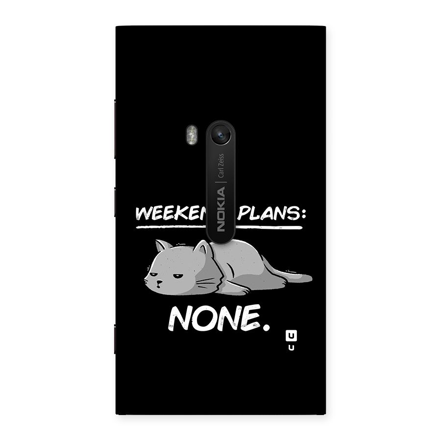 Weekend Plans None Back Case for Lumia 920