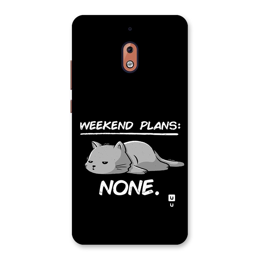 Weekend Plans None Back Case for Nokia 2.1