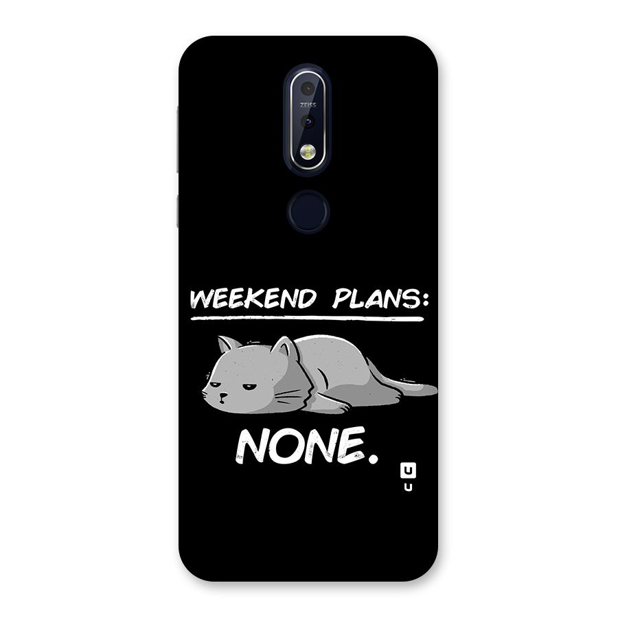 Weekend Plans None Back Case for Nokia 7.1