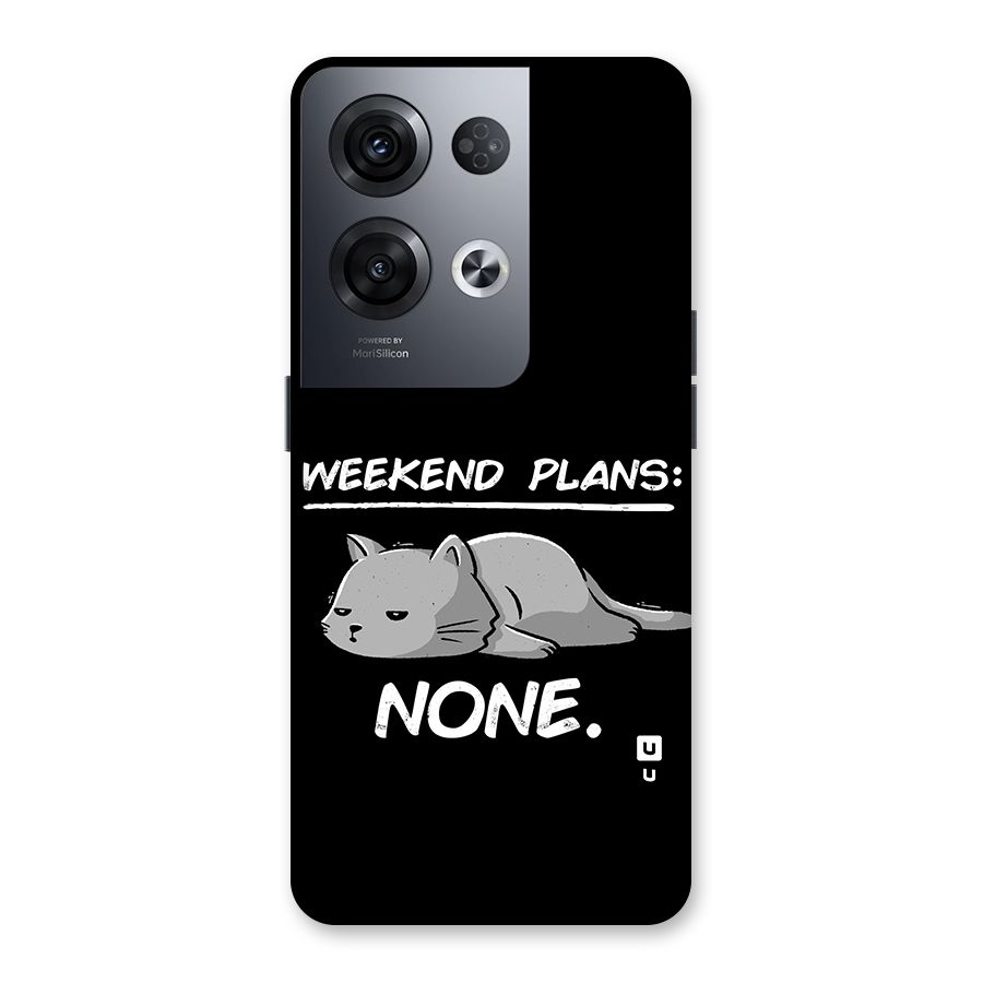 Weekend Plans None Back Case for Oppo Reno8 Pro 5G