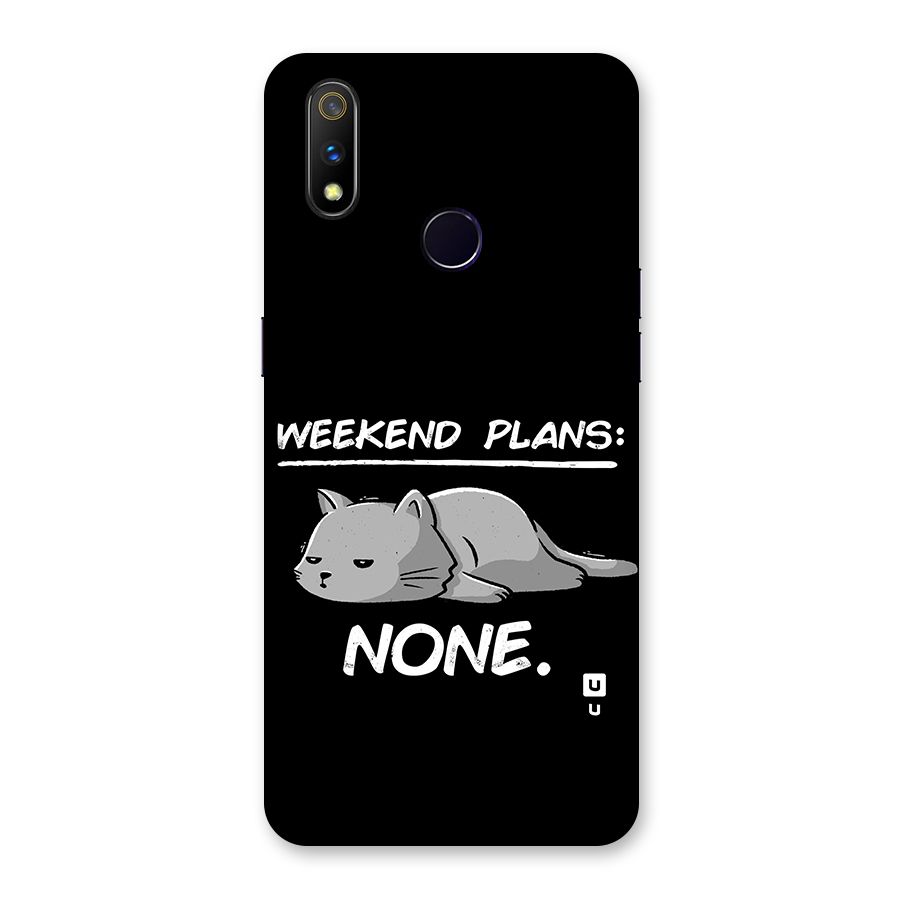 Weekend Plans None Back Case for Realme 3 Pro