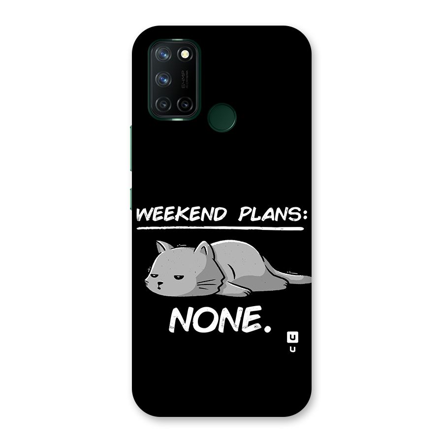 Weekend Plans None Back Case for Realme 7i