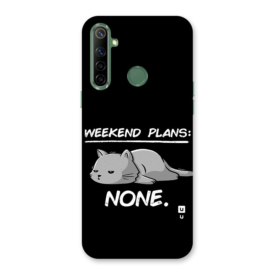 Weekend Plans None Back Case for Realme Narzo 10