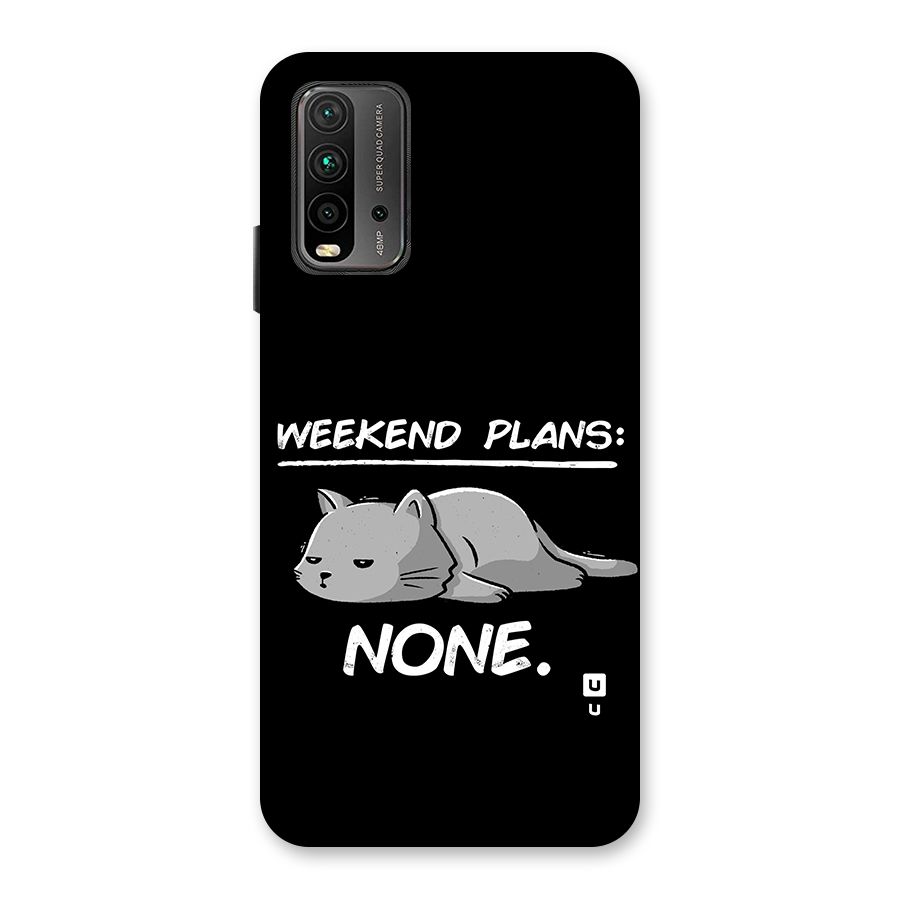 Weekend Plans None Back Case for Redmi 9 Power
