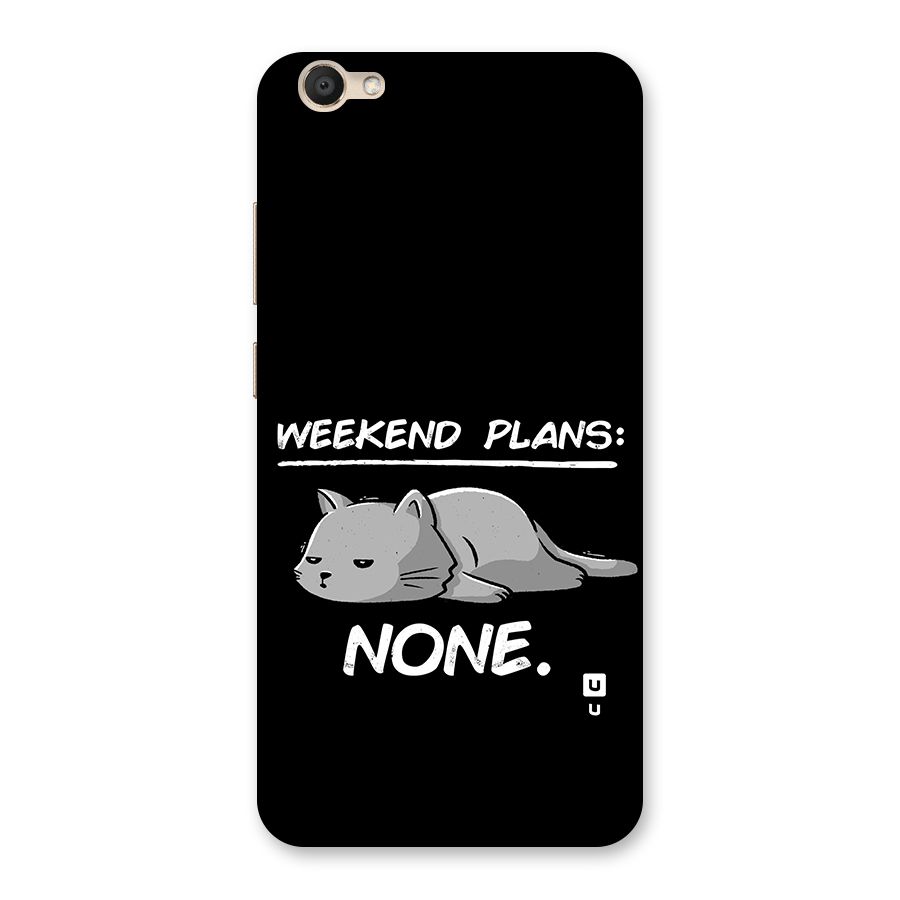 Weekend Plans None Back Case for Vivo V5