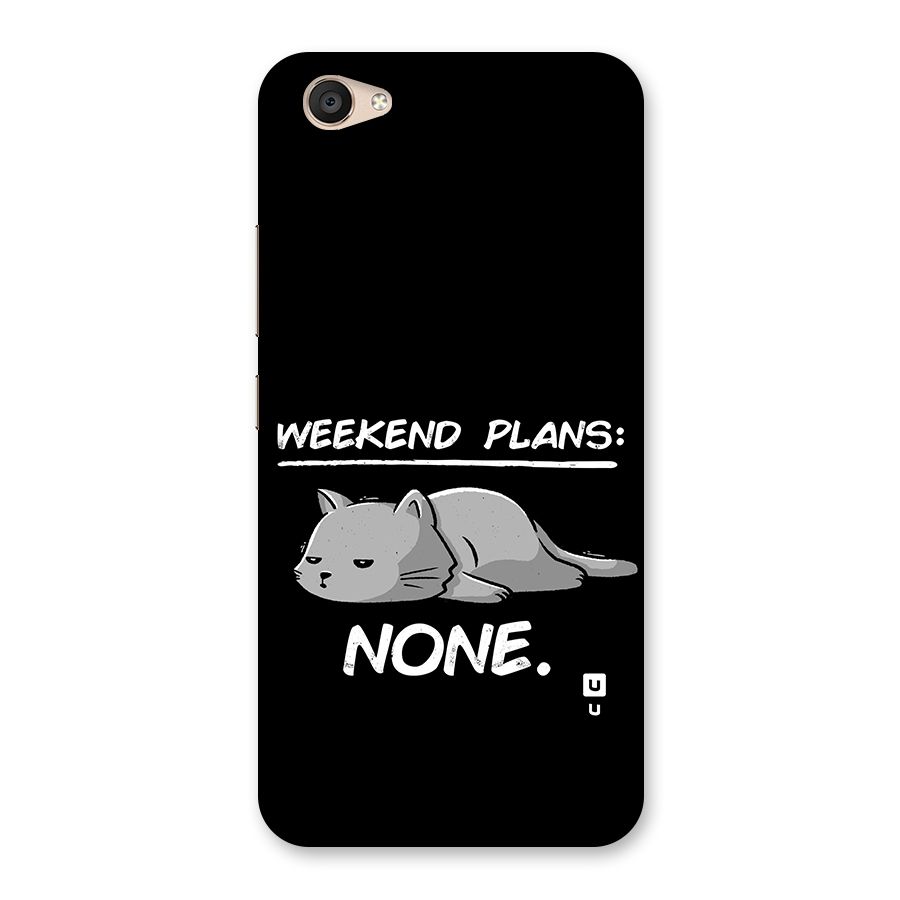 Weekend Plans None Back Case for Vivo V5 Plus