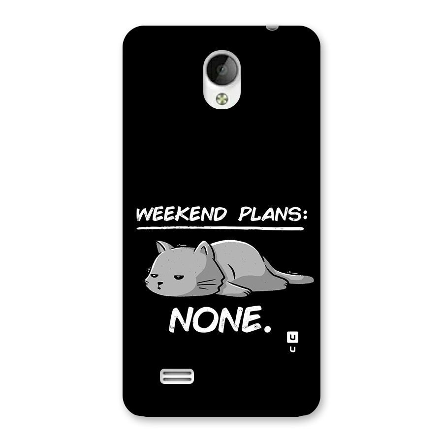 Weekend Plans None Back Case for Vivo Y21