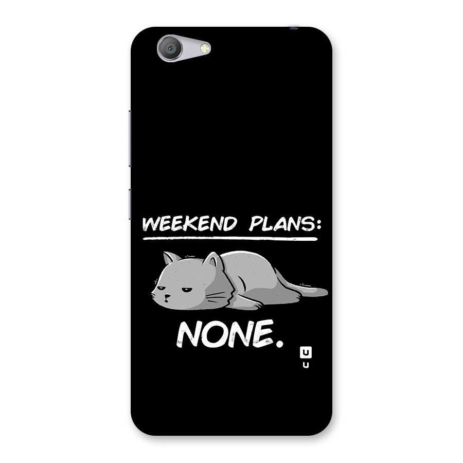 Weekend Plans None Back Case for Vivo Y53