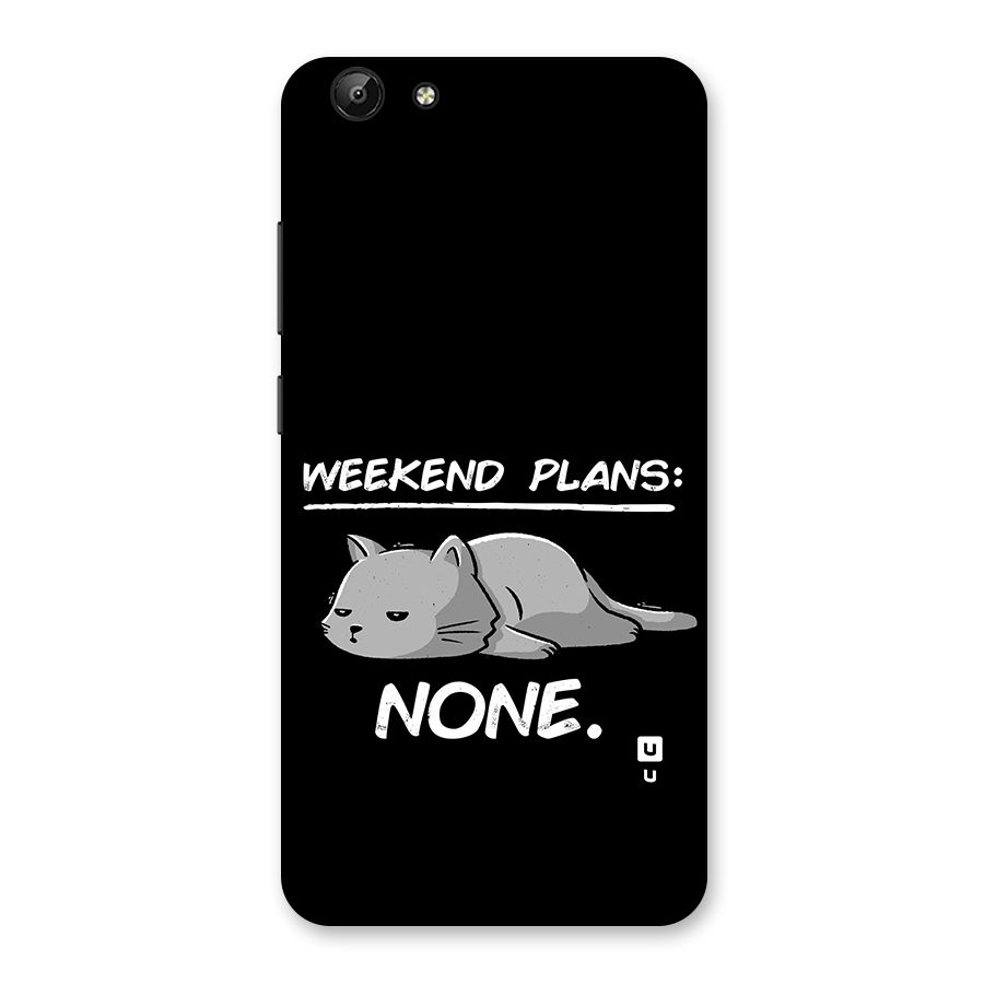 Weekend Plans None Back Case for Vivo Y69