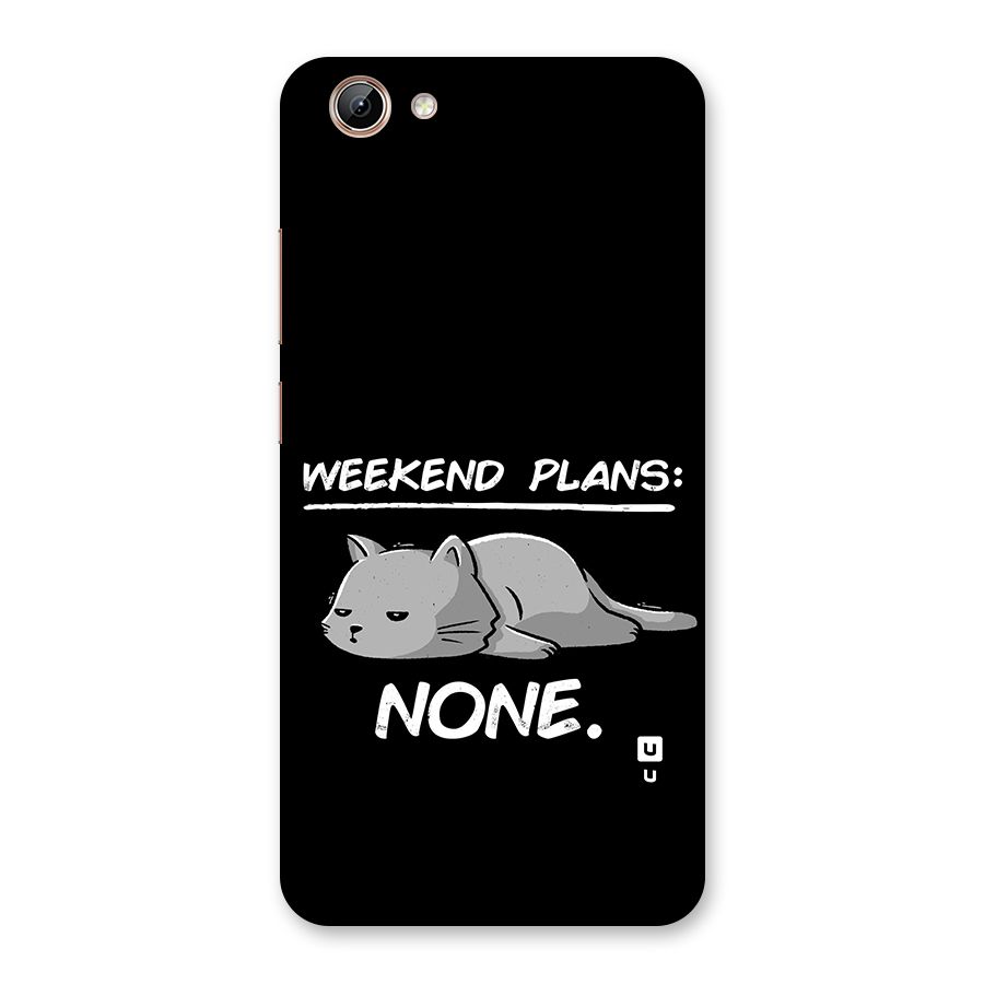 Weekend Plans None Back Case for Vivo Y71