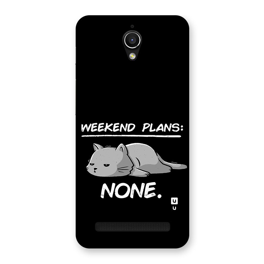 Weekend Plans None Back Case for Zenfone Go