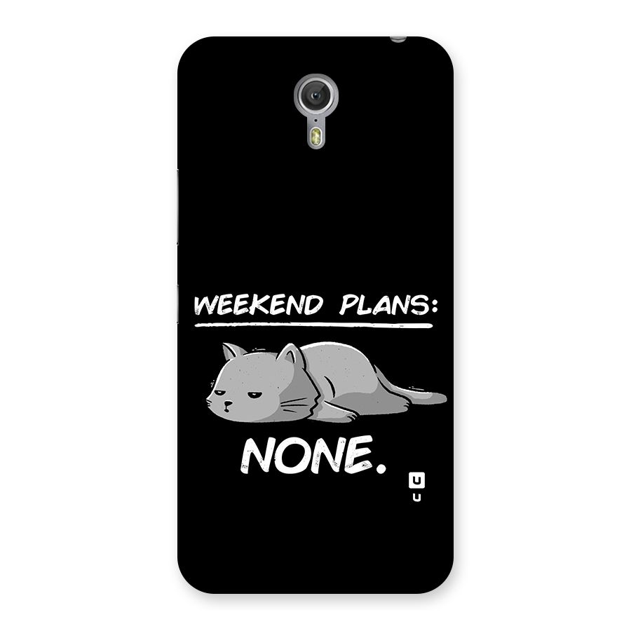 Weekend Plans None Back Case for Zuk Z1