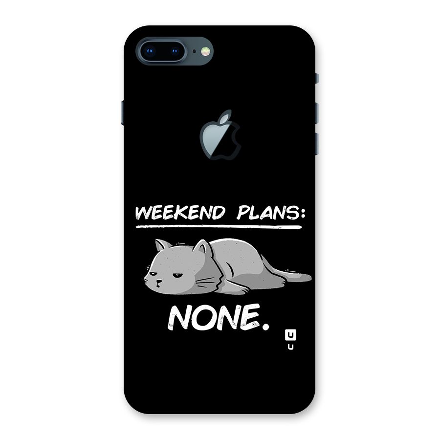 Weekend Plans None Back Case for iPhone 7 Plus Apple Cut