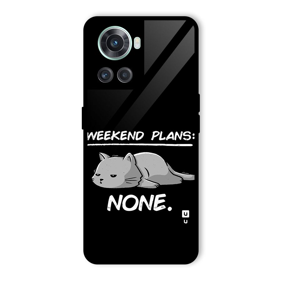 Weekend Plans None Glass Back Case for OnePlus 10R
