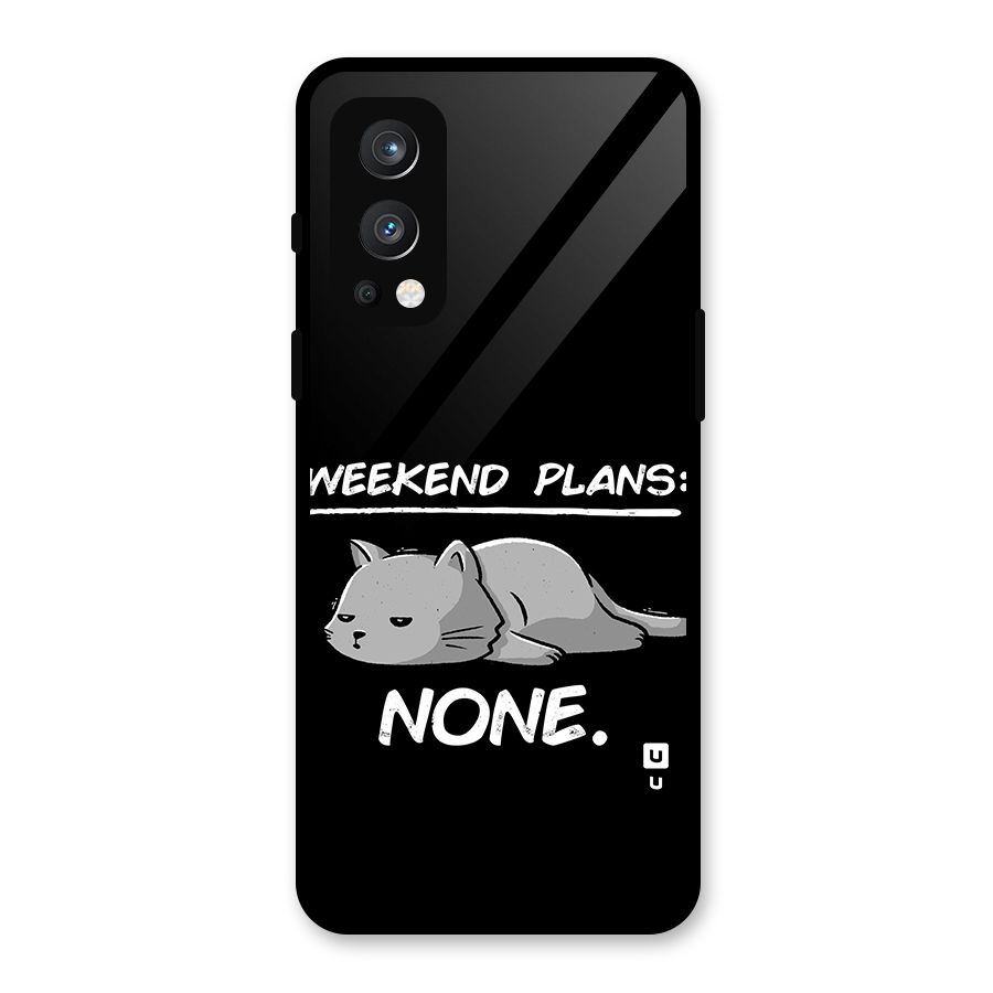 Weekend Plans None Glass Back Case for OnePlus Nord 2 5G
