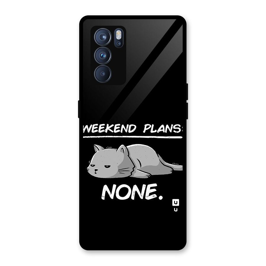 Weekend Plans None Glass Back Case for Oppo Reno6 Pro 5G