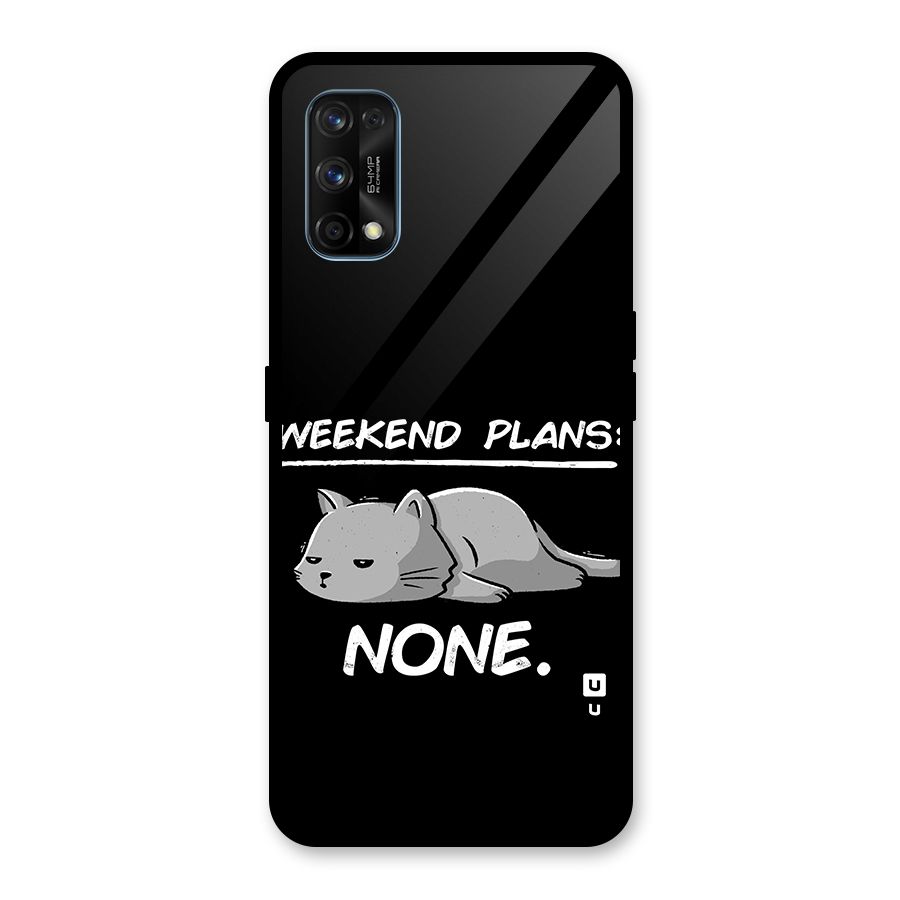 Weekend Plans None Glass Back Case for Realme 7 Pro