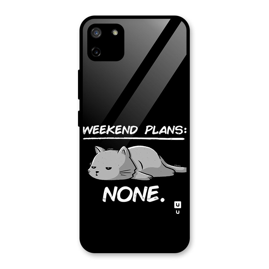 Weekend Plans None Glass Back Case for Realme C11