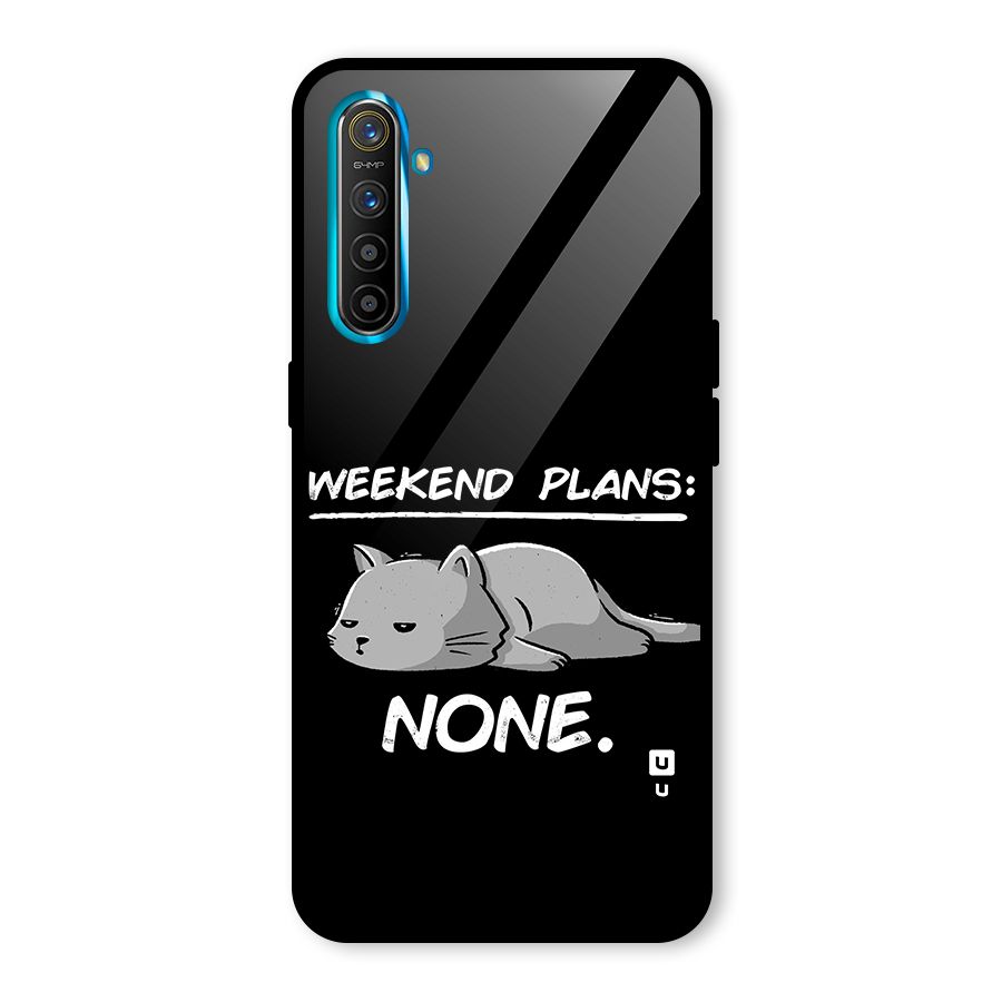 Weekend Plans None Glass Back Case for Realme X2