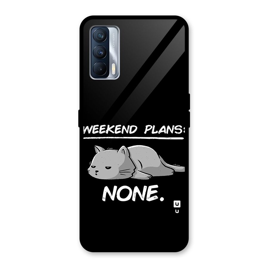 Weekend Plans None Glass Back Case for Realme X7