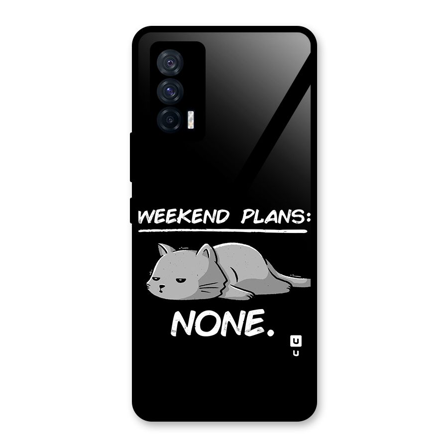 Weekend Plans None Glass Back Case for Vivo iQOO 7 5G