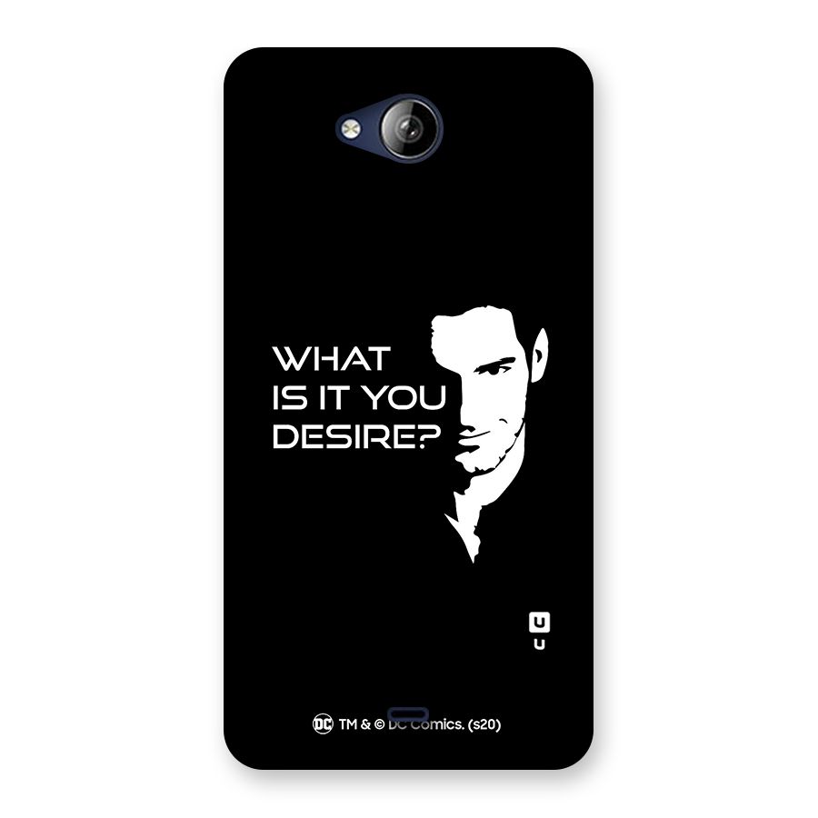 What Do You Desire Back Case for Canvas Play Q355