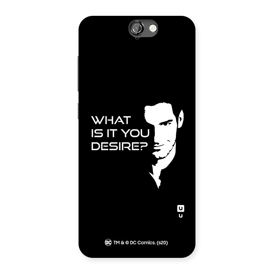 What Do You Desire Back Case for HTC One A9