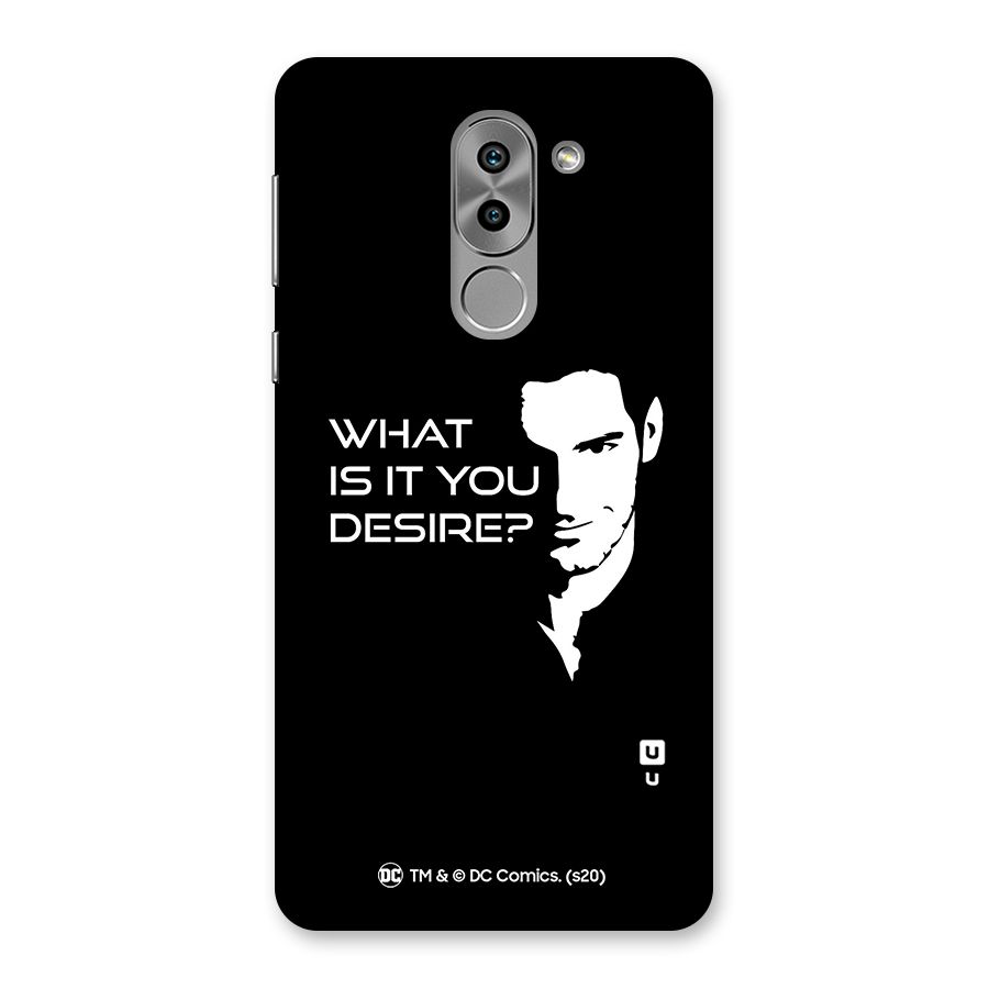What Do You Desire Back Case for Honor 6X
