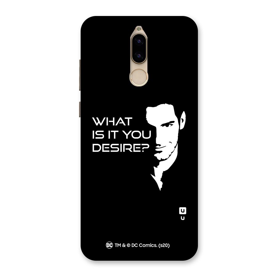 What Do You Desire Back Case for Honor 9i
