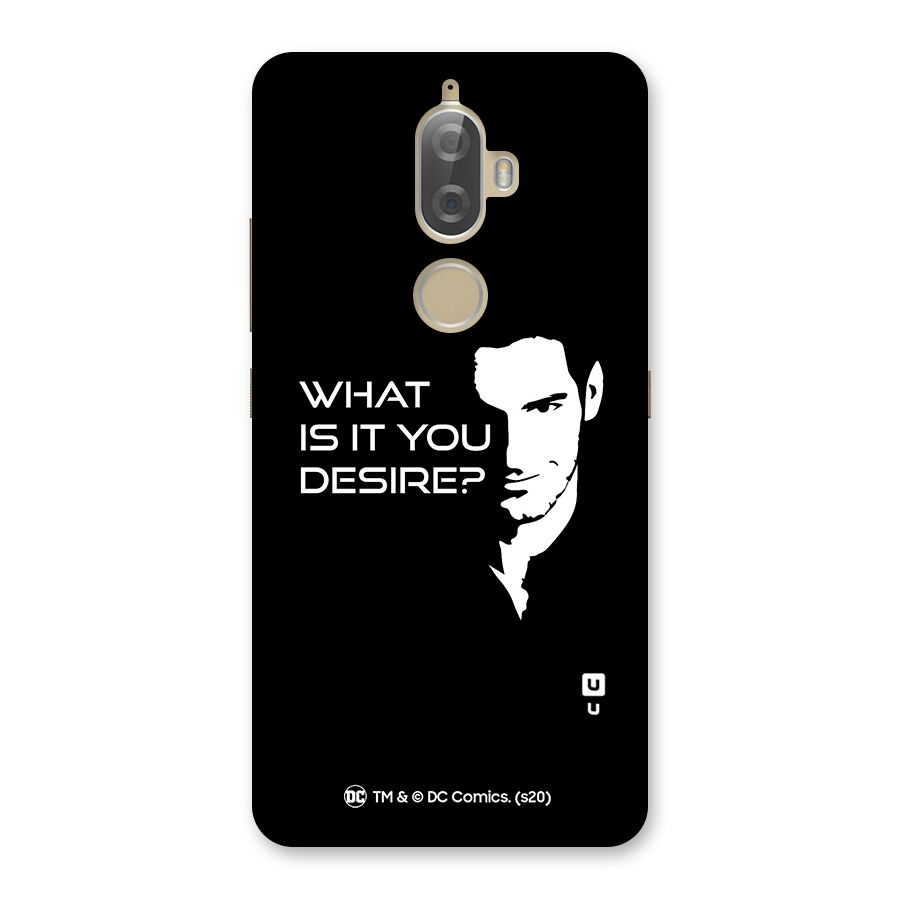 What Do You Desire Back Case for Lenovo K8 Plus