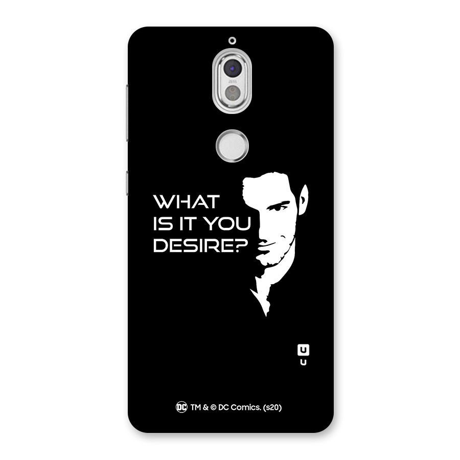 What Do You Desire Back Case for Nokia 7