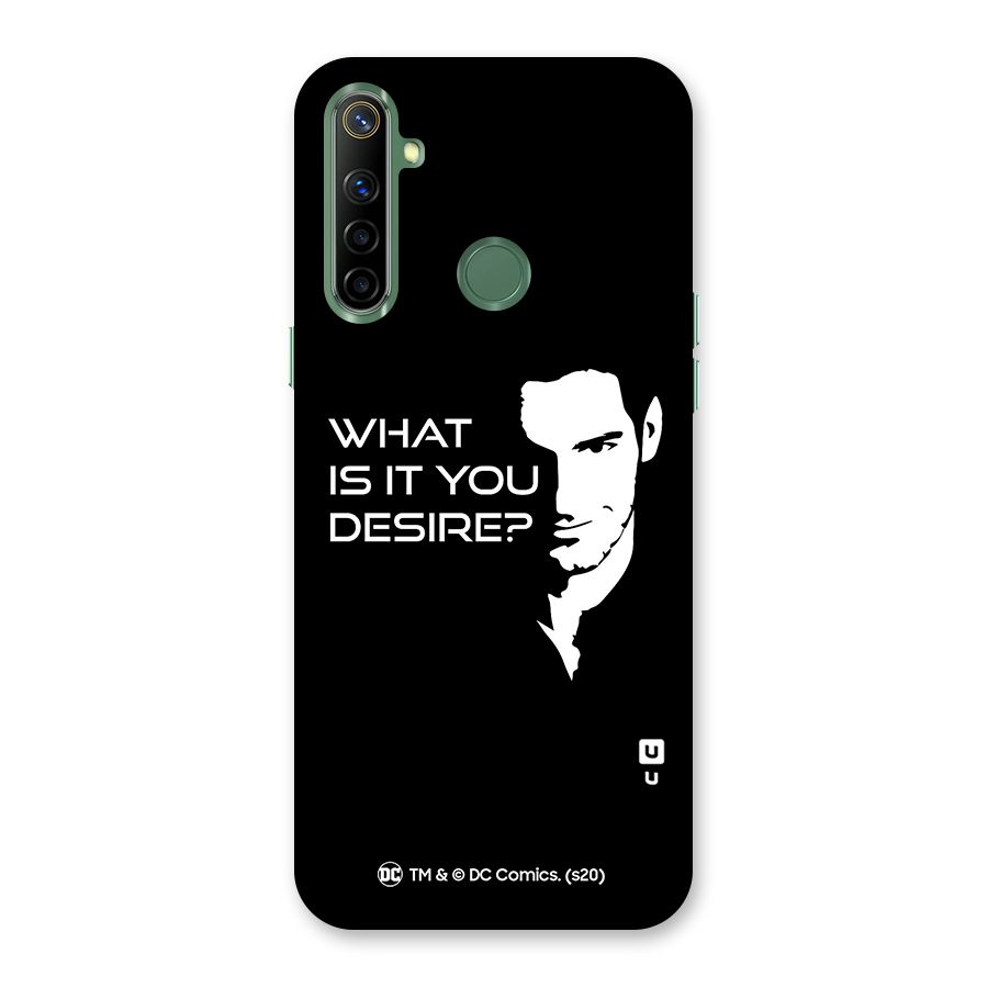 What Do You Desire Back Case for Realme Narzo 10