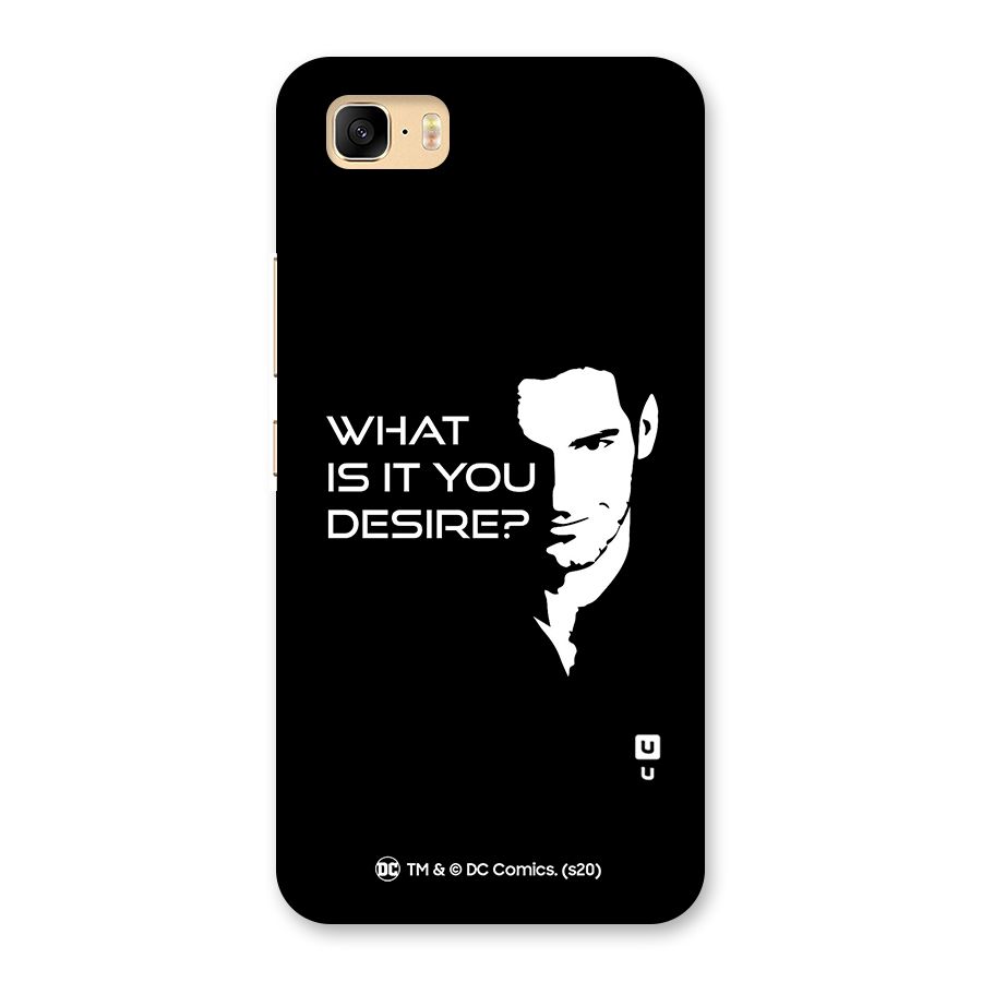 What Do You Desire Back Case for Zenfone 3s Max