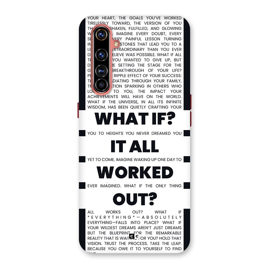 What If Back Case for Realme X50 Pro