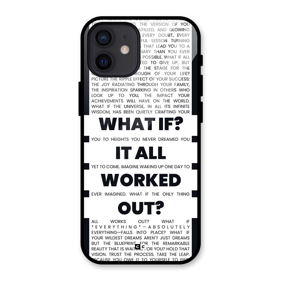 What If Back Case for iPhone 12
