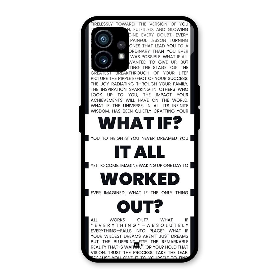What If Glass Back Case for Nothing Phone 1