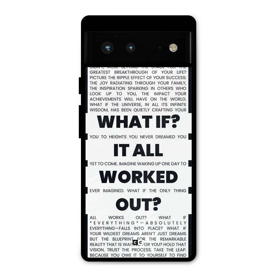 What If Metal Back Case for Google Pixel 6