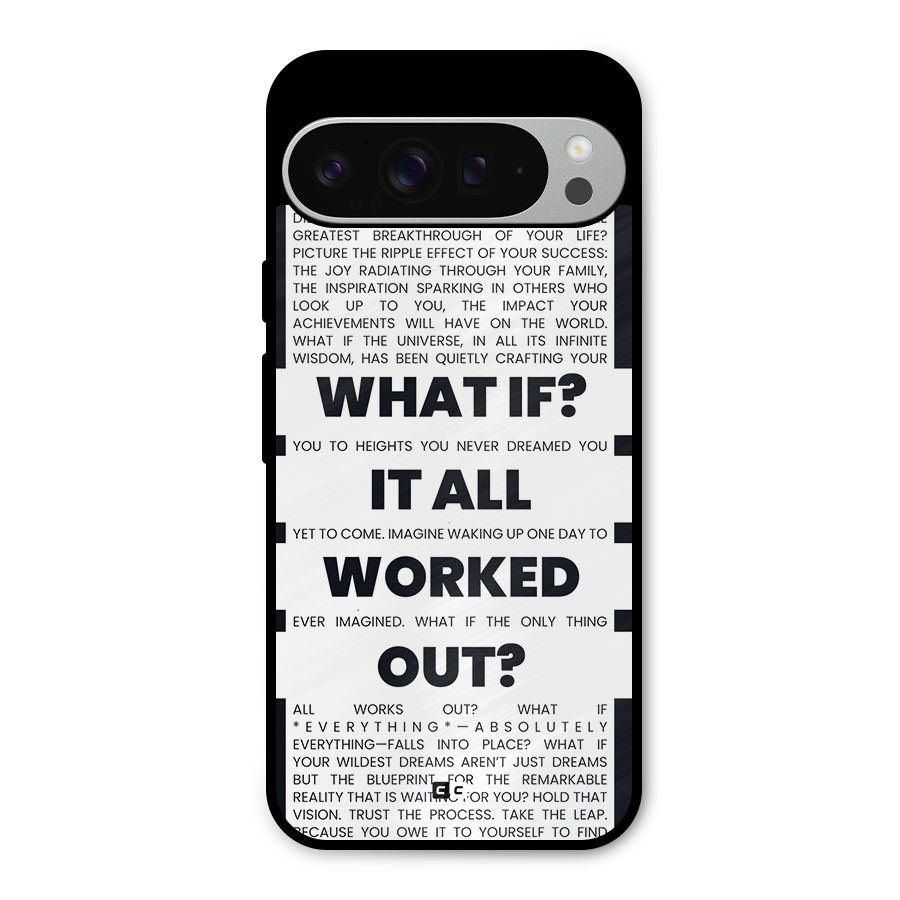 What If Metal Back Case for Google Pixel 9 Pro XL