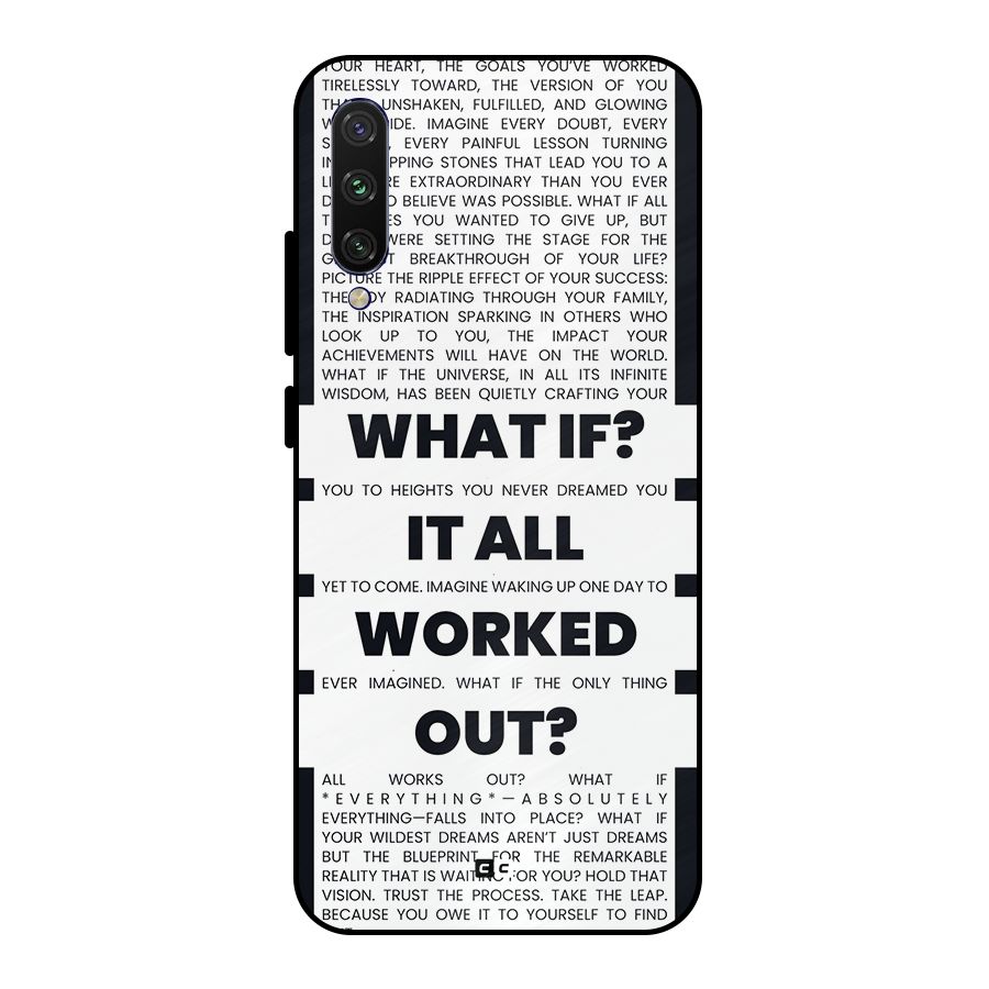 What If Metal Back Case for Mi A3