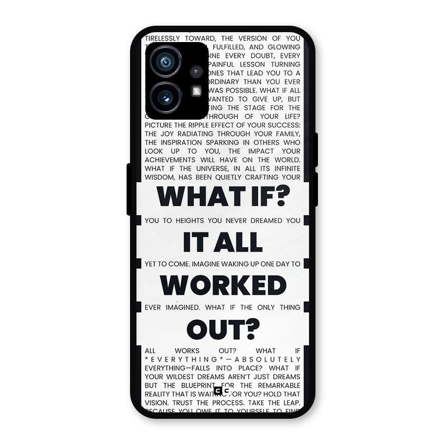 What If Metal Back Case for Nothing Phone 1