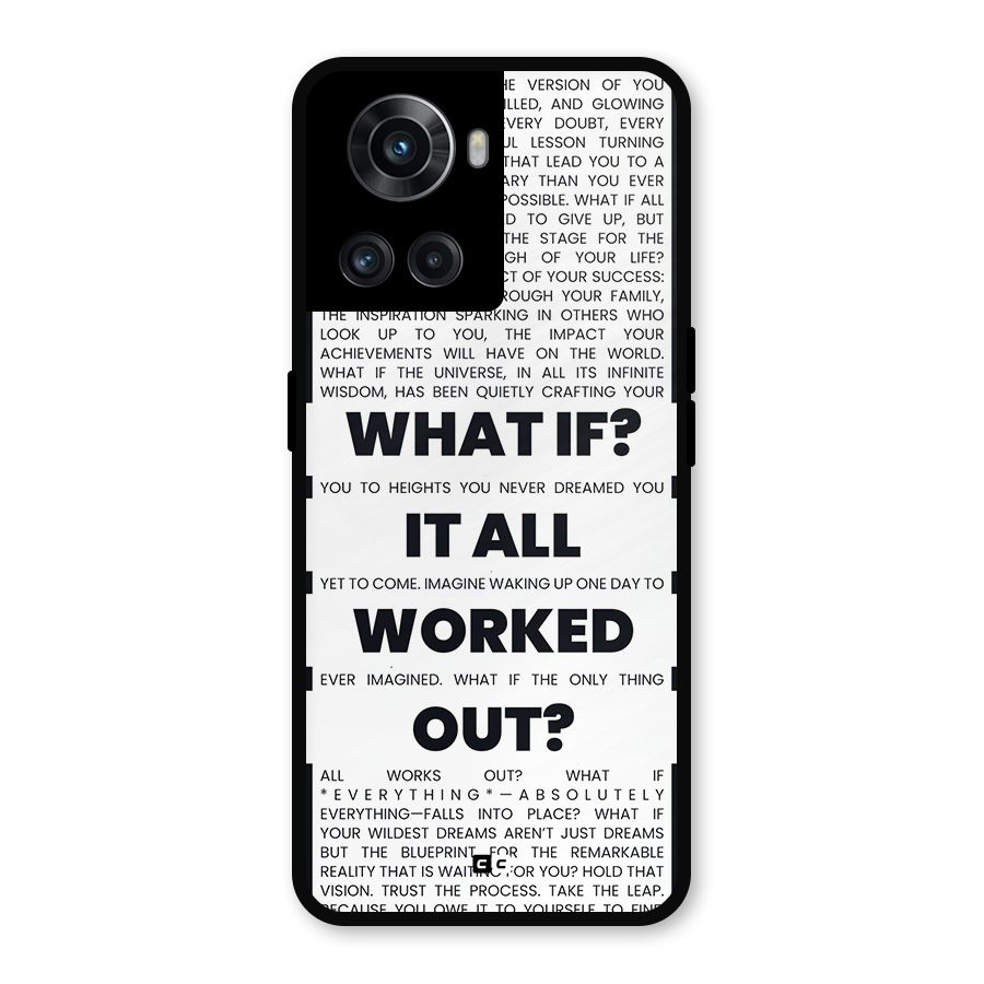 What If Metal Back Case for OnePlus 10R