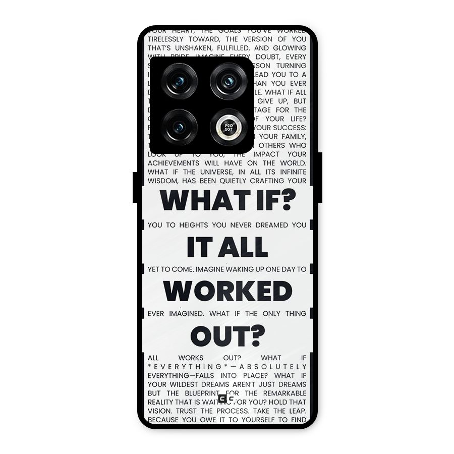 What If Metal Back Case for OnePlus 10 Pro 5G