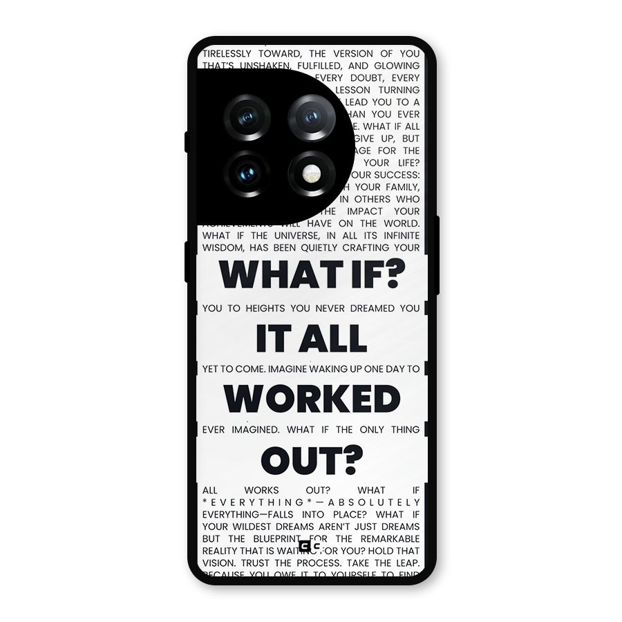 What If Metal Back Case for OnePlus 11