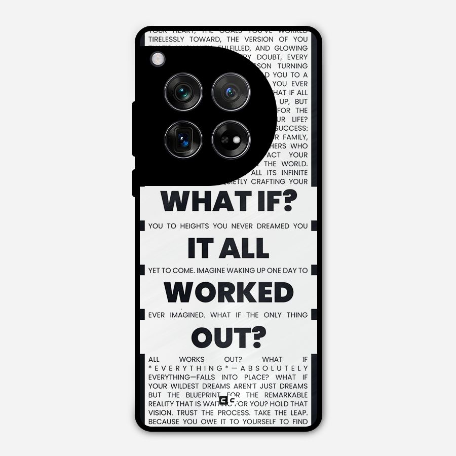 What If Metal Back Case for OnePlus 12