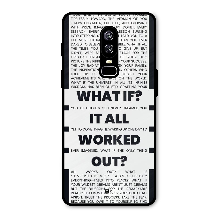 What If Metal Back Case for OnePlus 6