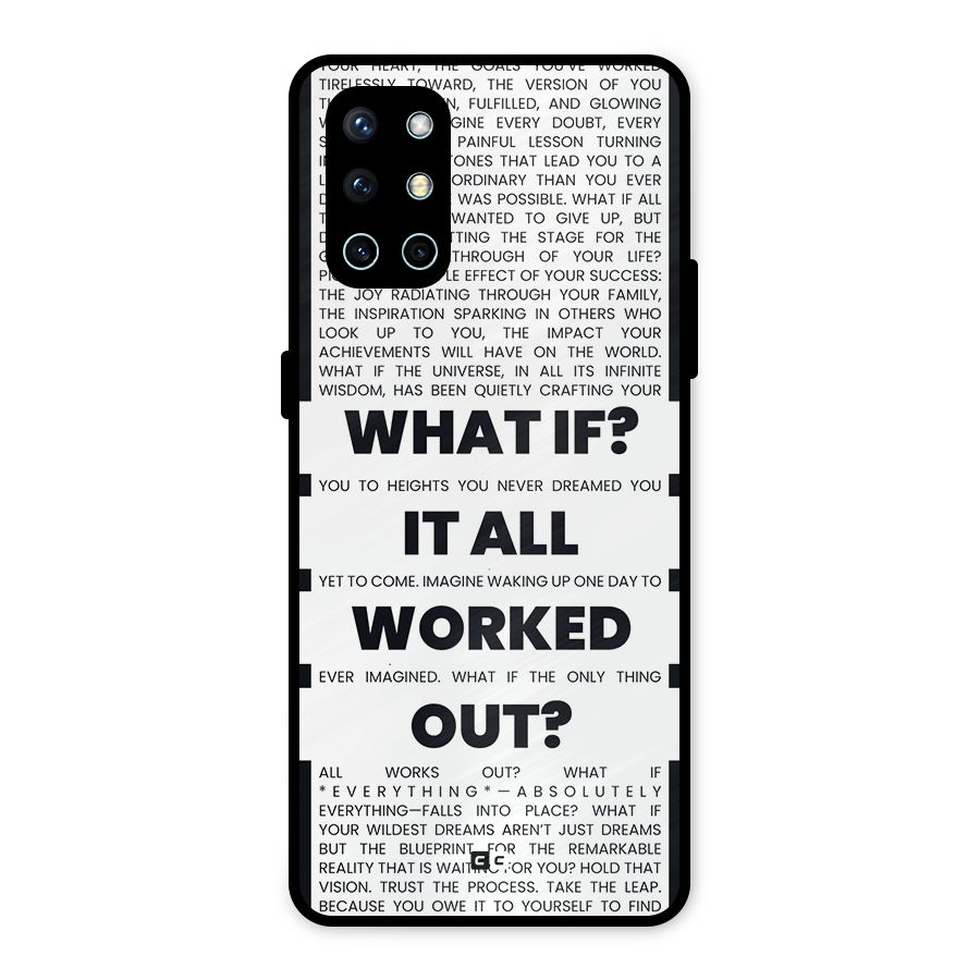 What If Metal Back Case for OnePlus 9R